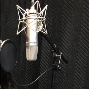 FIRST COME FIRST SERVE!!! U87 microphone with shock mount!